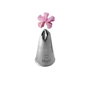 Bico de Confeitar Inox Pequeno Flor Especial Mod.138