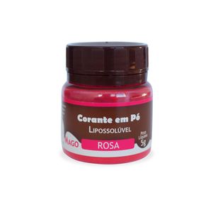 Corante Em Po Para Chocolate Rosa 5G 1Un