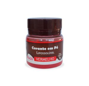 Corante Em Po Para Chocolate Vermelho 5G