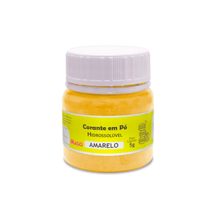 Corante Em Po Hidrossoluvel Amarelo 5G