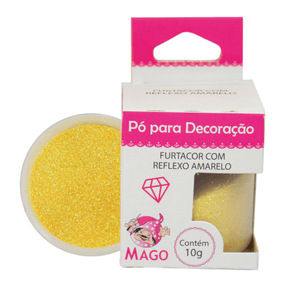 Pó Para Decoracao Furtacor Reflexo Amarelo 10g - Mago