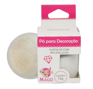 Pó Para Decoracao Furtacor Reflexo Lilas 10g - Mago