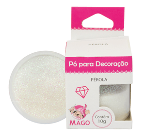 Pó Para Decoracao Perola Brilho 10g - Mago