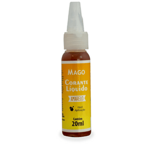 Corante Liquido Amarelo 20 ml - Mago