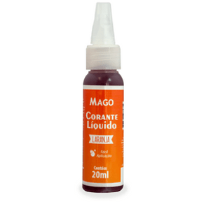 Corante Liquido Laranja 20 ml - Mago
