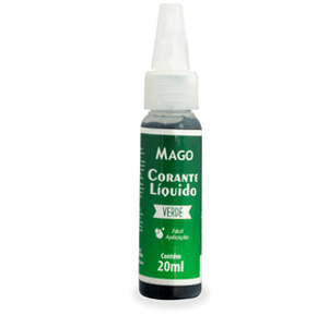 Corante Liquido Verde 20 ml - Mago