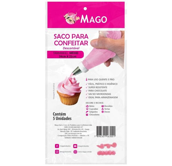 Kit Grand Chef Jogo Para Confeitar Modelo 1 Mago - Lupel