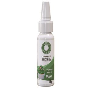 Corante Soft Gel 15g - Verde Seco