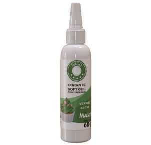 Corante Soft Gel 60g - Verde Seco