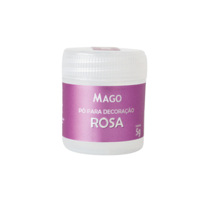 Pó Para Decoração Rosa 5g