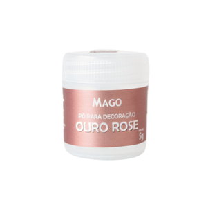 Pó Para Decoração Ouro Rose 5g