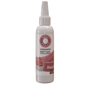 Corante Soft Gel 60g - Rosa Seco