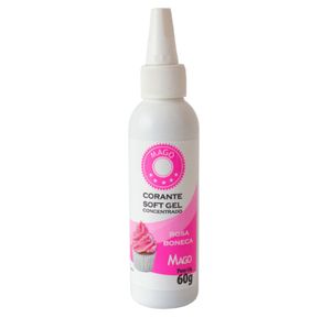 Corante Soft Gel 60g - Rosa Boneca