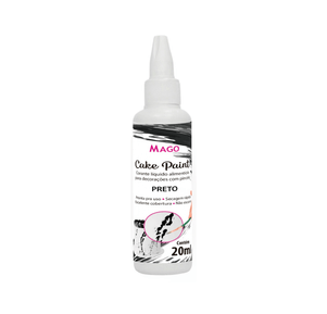 Cake Paint Preto - 20ml