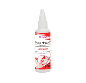 Cake Paint Vermelho - 20ml