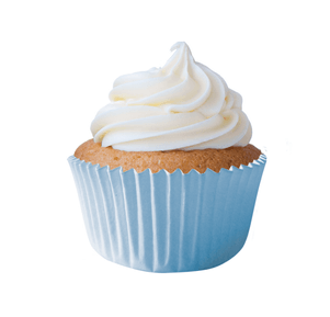 Forminha Mini Cupcake N2 Azul Bebe - 45Un