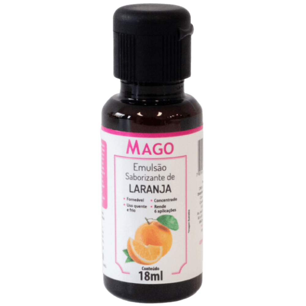 Emulsão Saborizante de Laranja 18ml - Mago - Loja da Mago