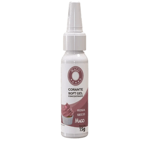 Corante Soft Gel 15g - Rosa Seco