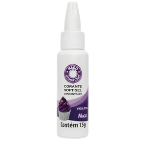 Corante Soft Gel Violeta 15g