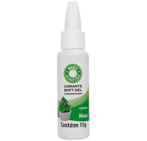 Corante Soft Gel Verde 15g