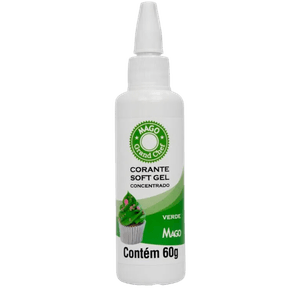 Corante Soft Gel Verde 60g