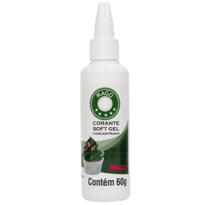 Corante Soft Gel Verde Folha 60g