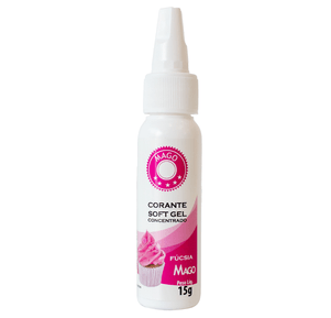 Corante Soft Gel 15g - Fucsia