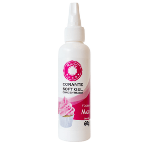 Corante Soft Gel 60g - Fucsia