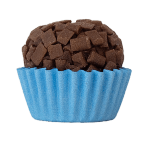 Forminha Brigadeiro e Doces N4 Azul Bebe - 100Un