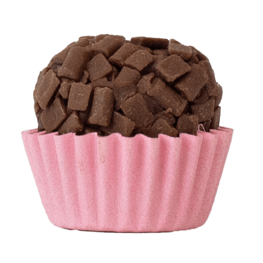Forminha Brigadeiro e Doces N5 Rosa Bebê - 100Un
