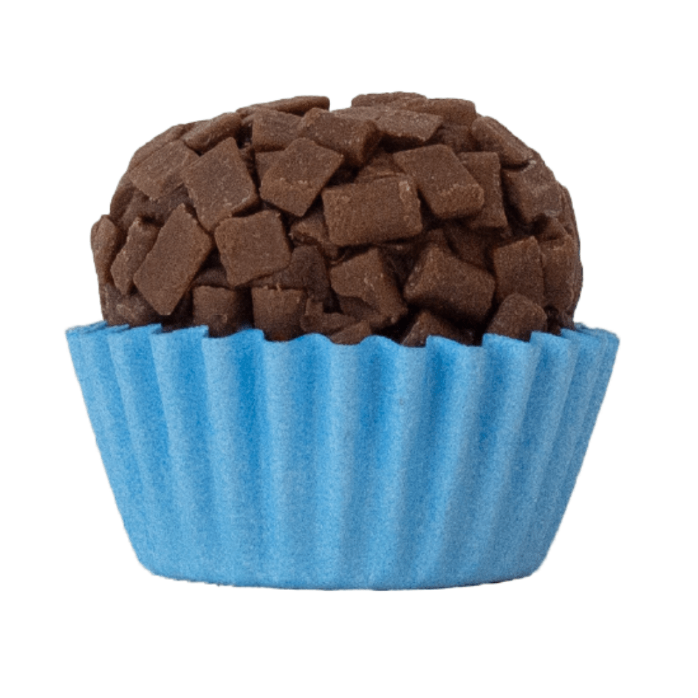 Forminha Brigadeiro e Doces N5 Azul Bebe - 100Un
