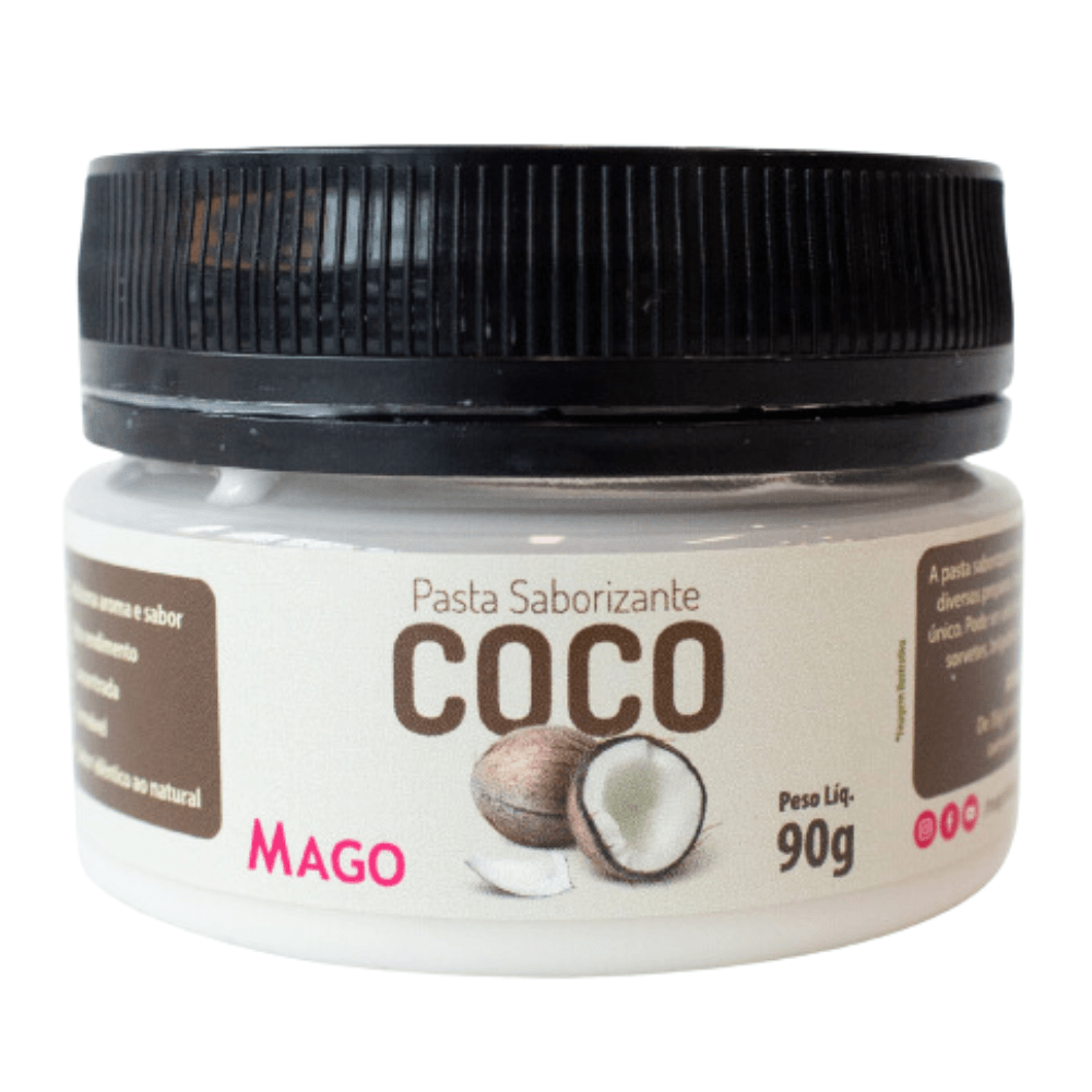 Pasta Saborizante de Coco 90g - Mago - Loja da Mago