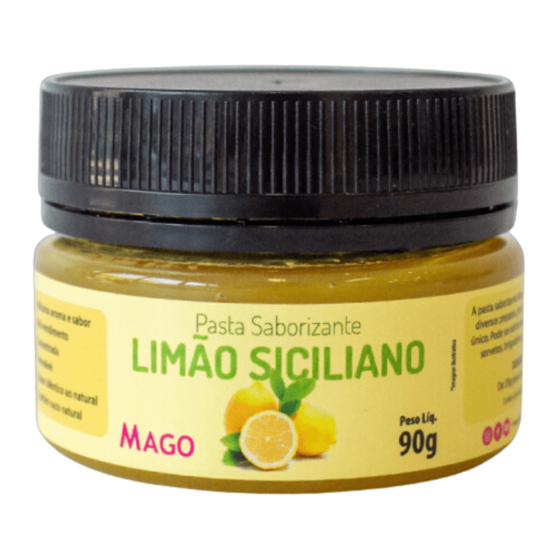 Pasta Saborizante Limão Siciliano - Specialitá  Matérias-primas para  gelados de alto valor agregado