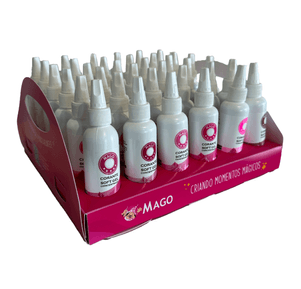 KIT Corantes 60g - Todas as cores - Mago - 32UN + Organizador de corantes