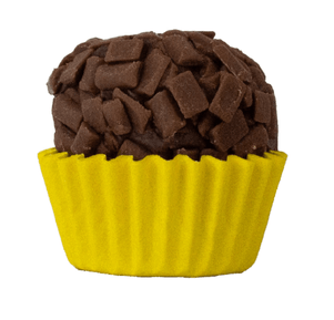 Forminha Brigadeiro e Doces N6 Amarela - 100Un