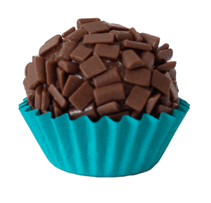 Forminha Brigadeiro e Doces N5 Azul Turquesa - 100Un