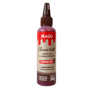 Corante Choco Soft Vermelho 50g