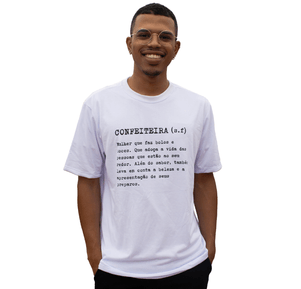Camiseta - Confeitaria Definição - TAM PP