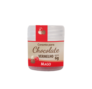 Corante para Chocolate Vermelho 1un 6g