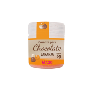 Corante para Chocolate Laranja 1un 6g