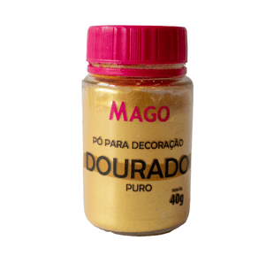 Pó Para Decoração Dourado Puro 40g