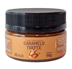 Pasta Saborizante de Caramelo Toffee 90g - Mago