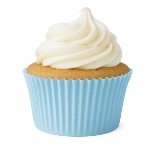 Forminha Cupcake N0 Azul Bebê - 45un