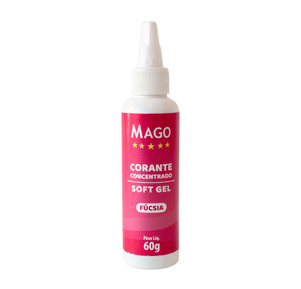 Corante Soft Gel 60g - Fucsia