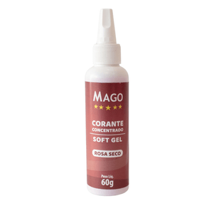 Corante Soft Gel 60g - Rosa Seco