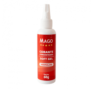 Corante Soft Gel Vermelho 60g