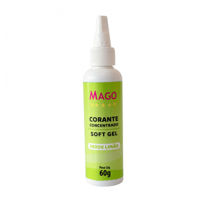 Corante Soft Gel Verde Limao 60g