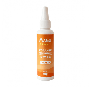 Corante Soft Gel Laranja 60g