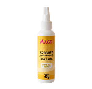 Corante Soft Gel Amarelo Gema 60g