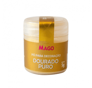 Pó Para Decoração Dourado Puro 5g